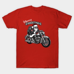 Chopper Santa “Merry Christmas” T-Shirt